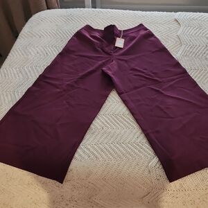 Fashion to Figure Plum Wide-Leg Pants